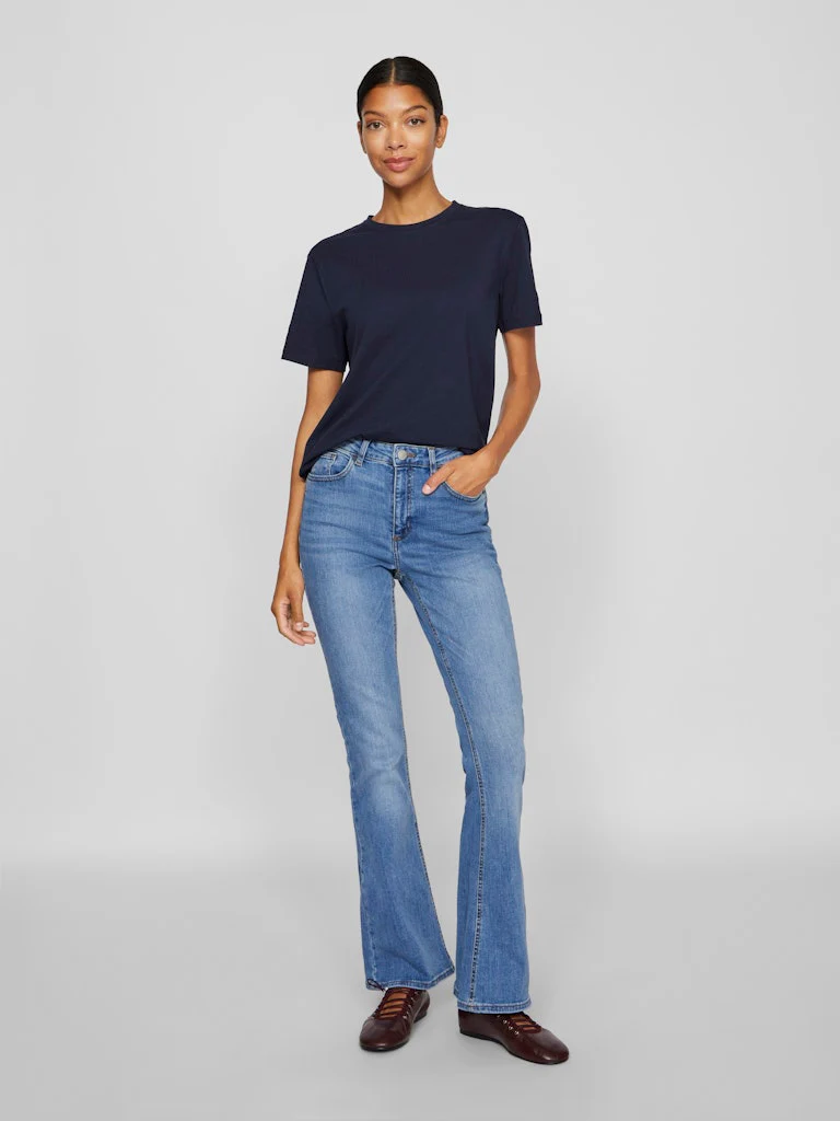 Nora Short Sleeve Tee | Navy Blazer - Image 4