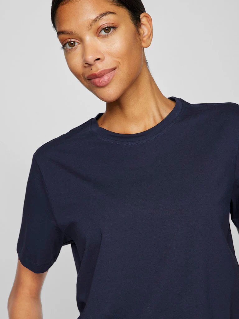 Nora Short Sleeve Tee | Navy Blazer - Image 6
