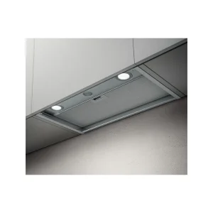 Elica Boxin Lux Integrated Hood - St/Steel & White Glass