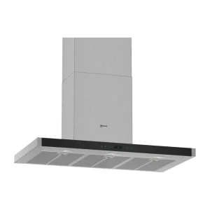 Neff N70 D95BMP5N0B Box Design Chimney Hood - St/Steel