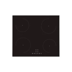 Prima PRIH024 60cm Framed Induction Hob - Black & St/Steel
